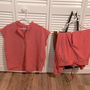 Barely worn FIGS scrub set